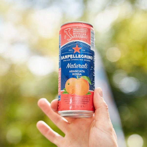 330mL San Pellegrino Aranciata Rossa Cans (24) - Image 7