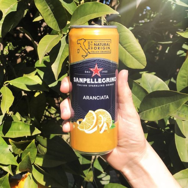 330mL San Pellegrino Aranciata Cans (24) - Image 2