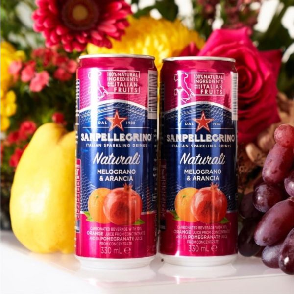 330mL San Pellegrino Melograno Cans (24) - Image 2