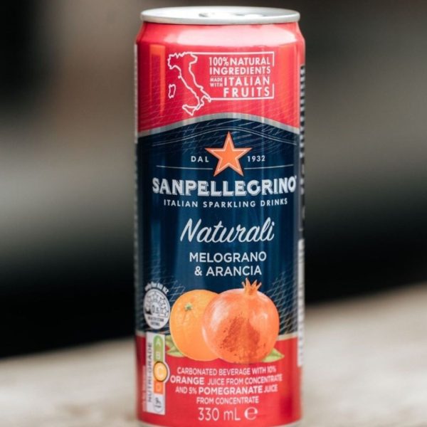330mL San Pellegrino Melograno Cans (24) - Image 3