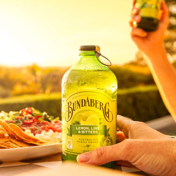 375mL Bundaberg Lemon, Lime & Bitters (12) - Image 2