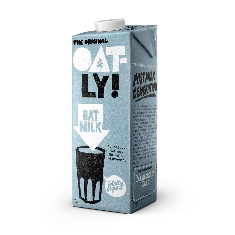1L Oatly Oat Milk (6) - Kelly's Distributors Pty Ltd
