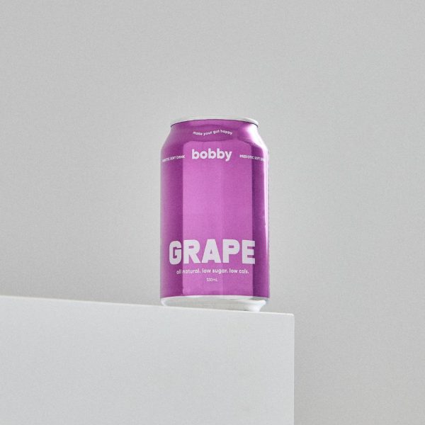 330ML BOBBY/PREBIOTIC - GRAPE CAN (12) - Image 2
