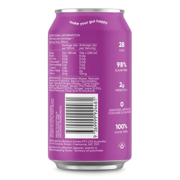 330ML BOBBY/PREBIOTIC - GRAPE CAN (12) - Image 10