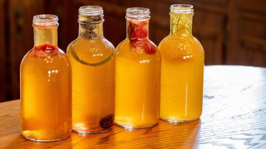 Fruity and tasty kombucha