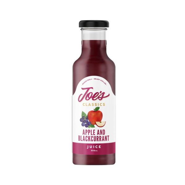 350mL Joe's Classics Apple & Blackcurrant Juice (12)