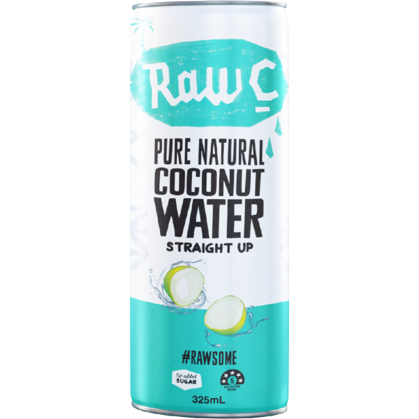 325ML RAW C COCONUT WATER CAN (12)