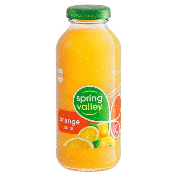 300mL Spring Valley Orange Juice (24)