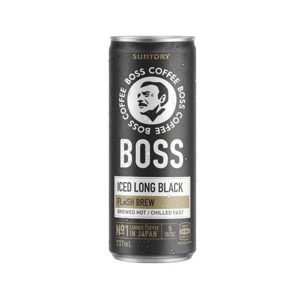 237ML BOSS I/C LONG BLACK CAN (12)