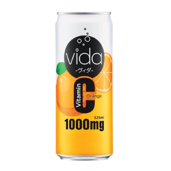 325ML VIDA VIT C - ORANGE (24)