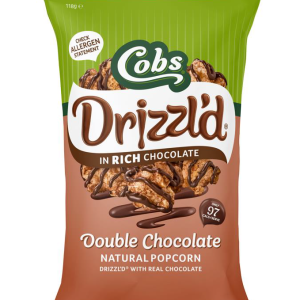 118G COBS DRIZZLD DARK DOUBLE CHOC (15)