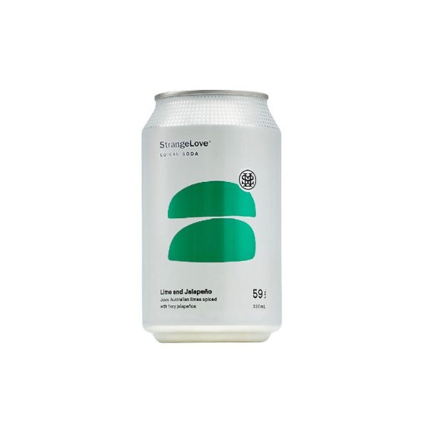 330ML STRNGLVE SODA - LIM & JAL CAN (6X4)
