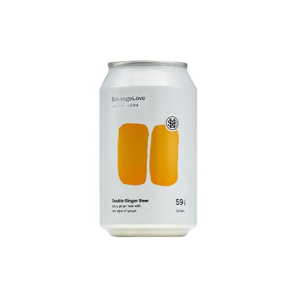 330ML STRNGLVE SODA - DBL GNGR BEER CAN (6X4)