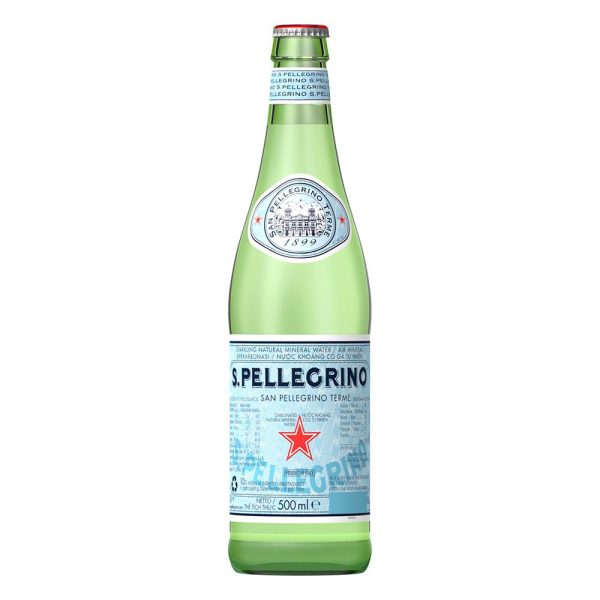500mL S.Pellegrino Sparkling Mineral Water Glass (24)