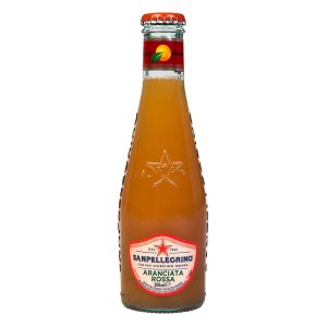 200mL San Pellegrino Aranciata Rossa Glass (24) (Best Before: 07/25)