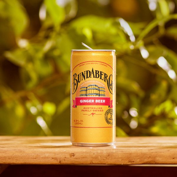 200ML BUNDABERG GINGER BEER CAN (24) - Image 7