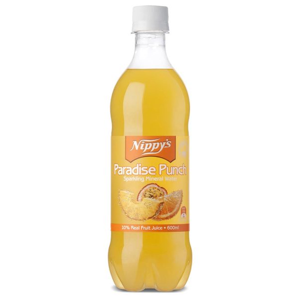 600mL Nippy's Paradise Punch Sparkling Mineral Water (12)