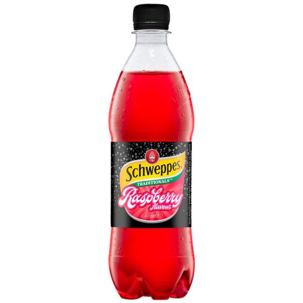 600mL Schweppes Traditional Raspberry (24)
