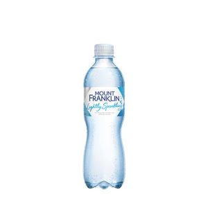 450mL Mount Franklin Lightly Sparkling Water (24)