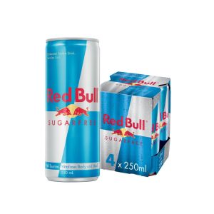 250mL Red Bull Energy Drink Sugarfree 6x4 Pack (24)
