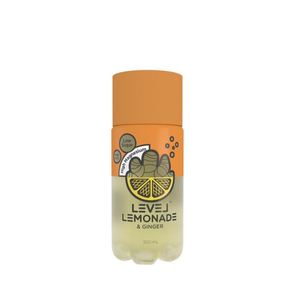 300mL Level Lemonade & Ginger (6)