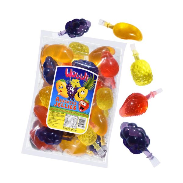 40g Wobbli Assorted Jellies (6x24)