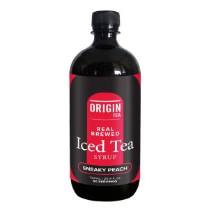 750ML PEACH - ORIGIN I/TEA SYRUP (1)