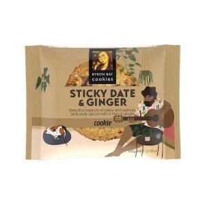 60G B/B COOKIES - STICKY DATE/GINGER (12)