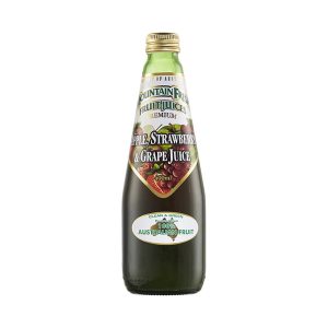 400mL Mountain Fresh Apple, Strawberry & Grape Juice (12)