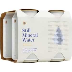 330ML STRNGLVE STILL MINRL WTR CAN (6X4)