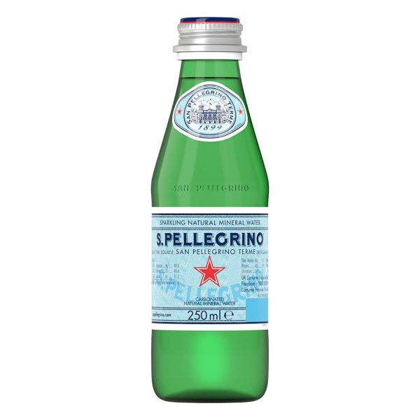 250mL S.Pellegrino Sparkling Mineral Water Glass (24)