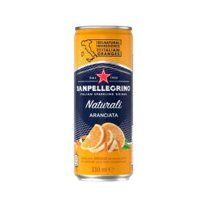 330mL San Pellegrino Aranciata Cans (24)
