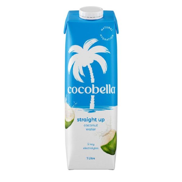 1L COCOBELLA STRAIGHT UP COCONUT WATER (6)