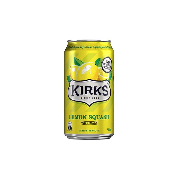 375mL Kirks Lemon Squash Cans (20)