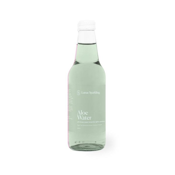 330ML LUNAE SPARKLING ALOE WATER (12)