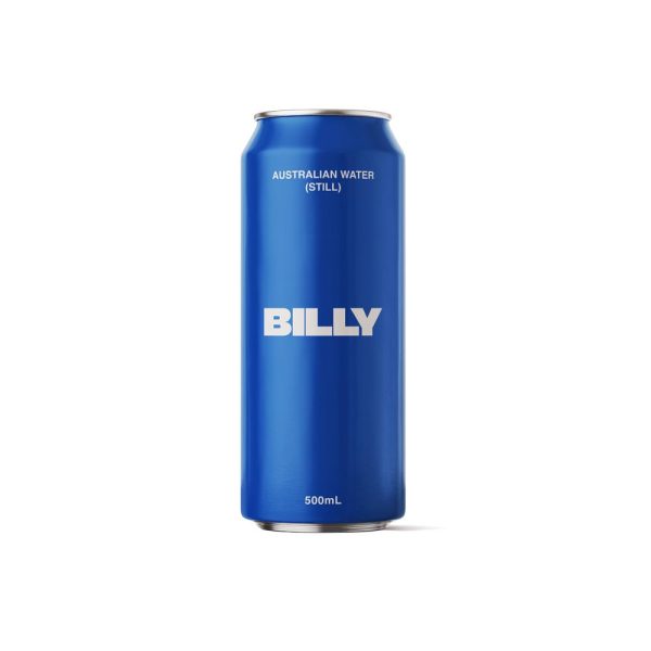 500ML BILLY STILL WATER - CANS (24)