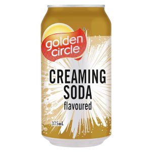 375mL Golden Circle Creaming Soda Soft Drink (24)