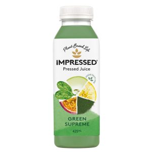 425ML Impressed Green Supreme Juice (6X2)(12)