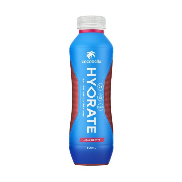 500ML COCOBELLA HYDRATE RASPBERRY (12)