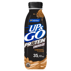 500ML UP&GO PET 35G PROTEIN CARAMEL (12)