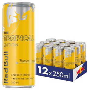250mL Red Bull Energy Drink The Tropical Edition (12)
