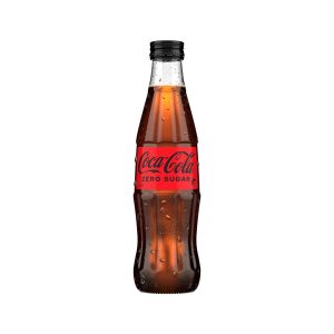 330mL Coca-Cola Zero Sugar Glass (24)
