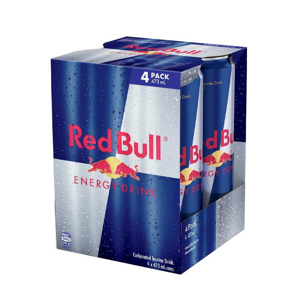473mL Red Bull Energy Drink 3x4 Pack (12)