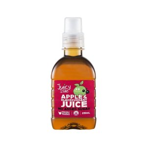 250mL Juicy Isle Apple & Blackcurrant Juice (12)