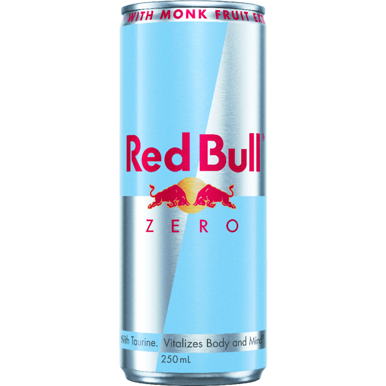 Red Bull Energy Drink Zero 250ml – 24 Pack - Kelly's Distributors Pty Ltd