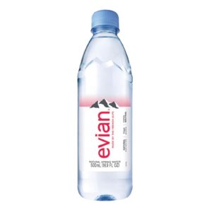 500ML EVIAN MINERAL WATER (24)