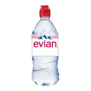 750ML EVIAN MINERAL WATER (12)