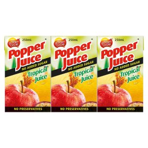 250mL Golden Circle Popper Tropical Juice (24)
