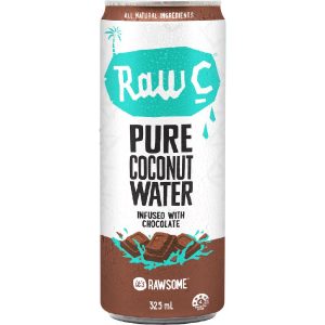 325ML RAW C COCONUT WATER CHOC CAN (12)