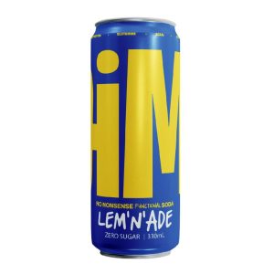 330ML JiM Prebiotic Protein Soda - LEM'N'ADE (12)
